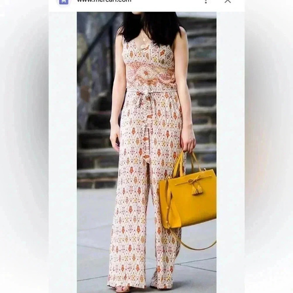 Sanctuary Boho Wide-Leg Jumpsuit - Size M - Picture 1 of 7